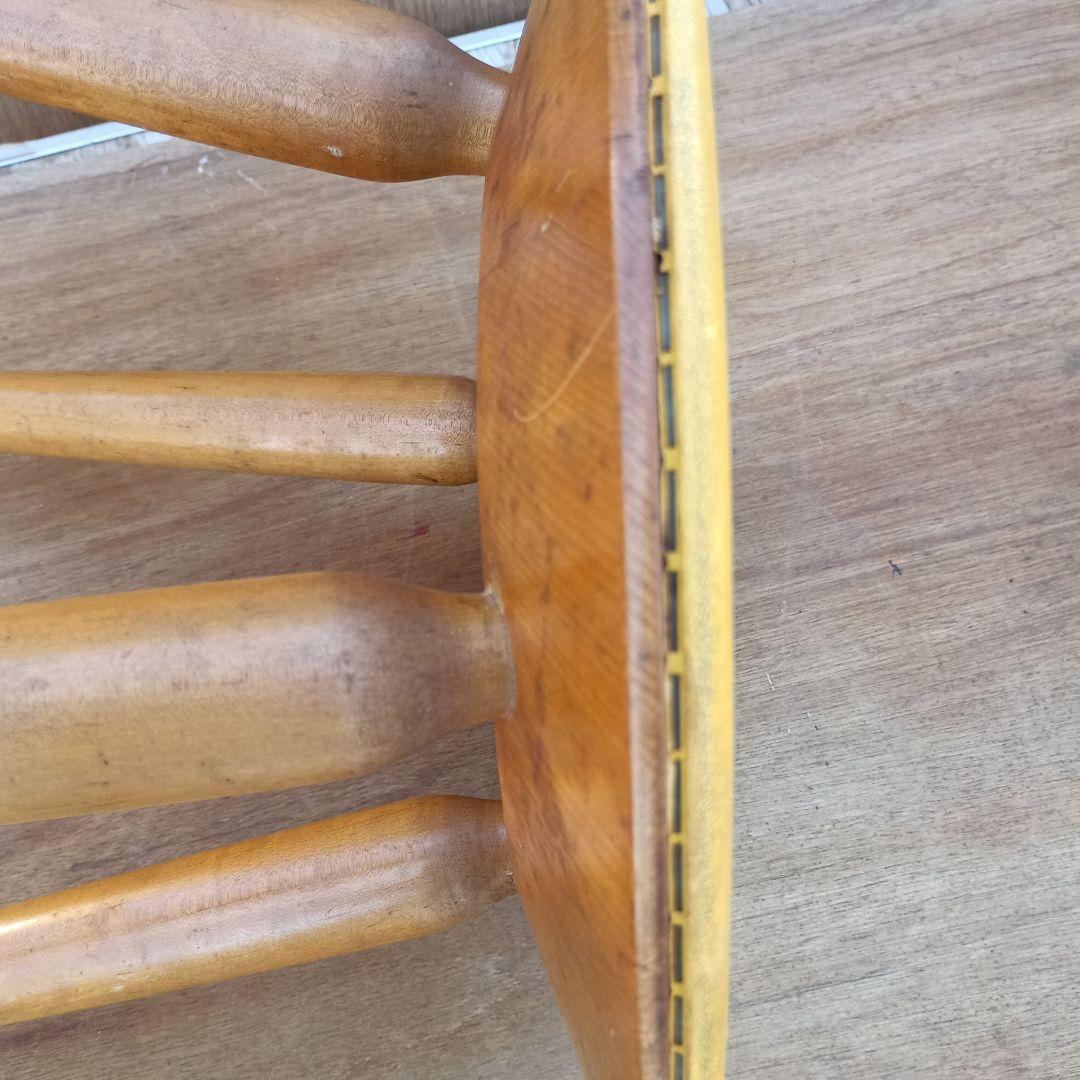 N*6様 4250)天童木工のリングスツール 丸椅子　昭和レトロ