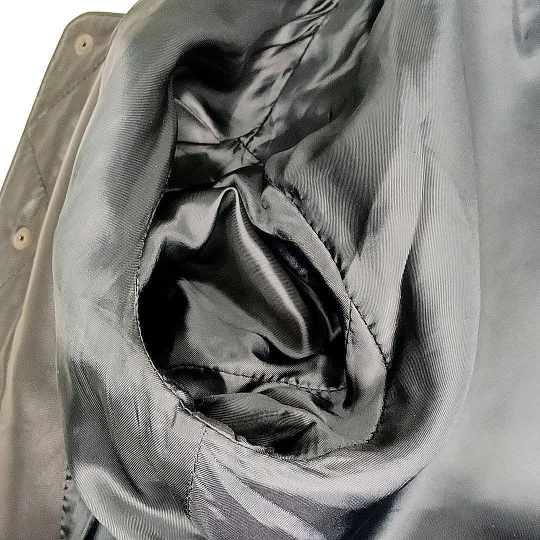 美品★ディーゼル ブラックレーベル　ラムレザー　ライダースジャケット　ブラック