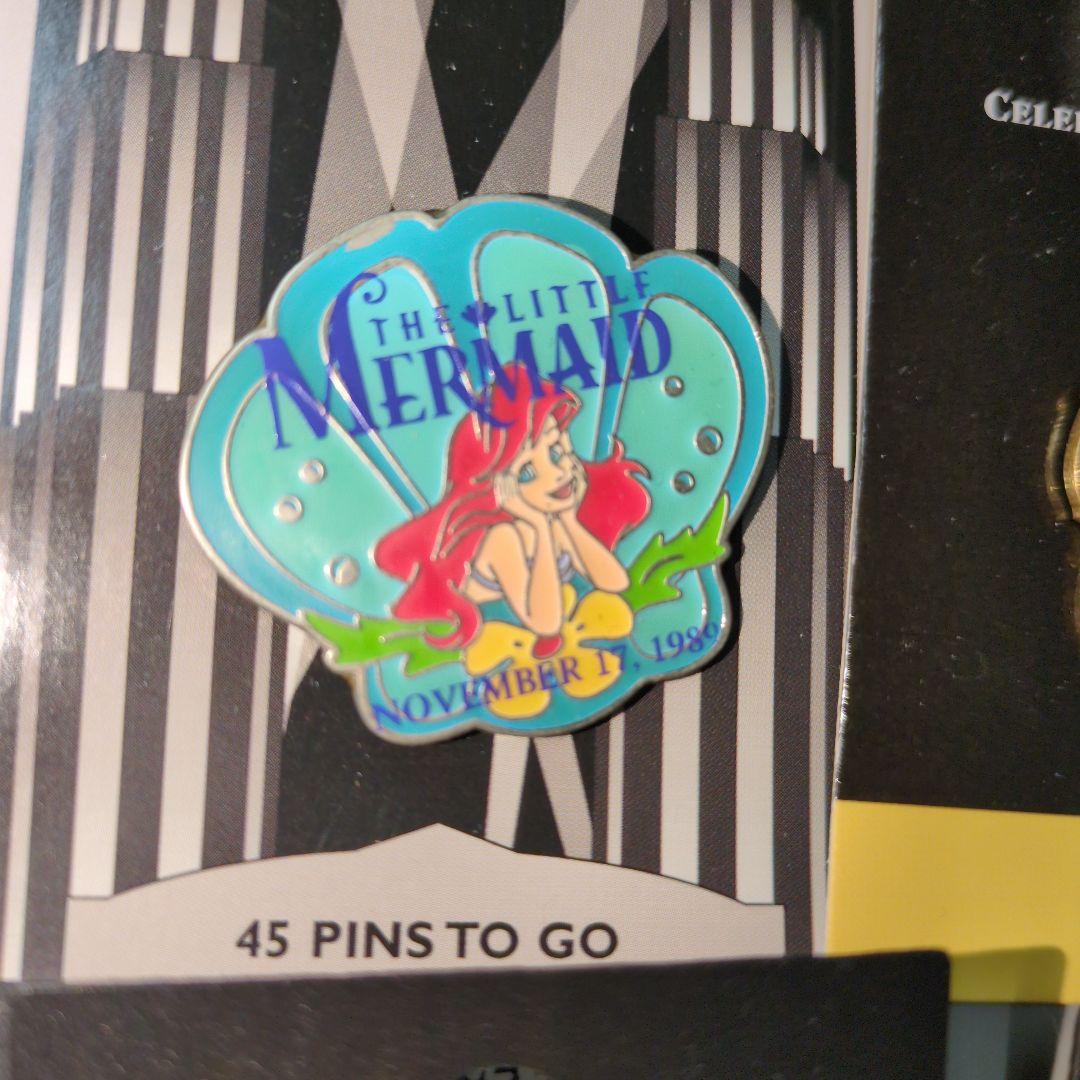 リトルマーメイド　アリエル　ピンバッジ　10点　セット