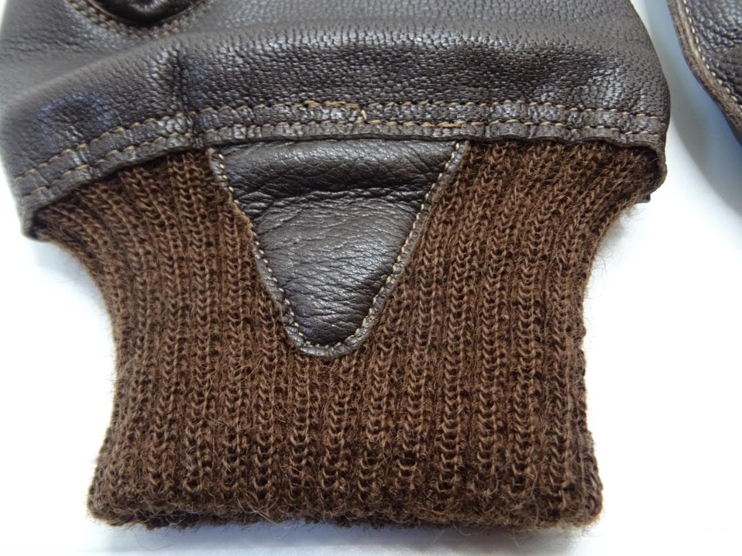 タ*1様 美品★バズリクソンズA-10グローブSIZE9茶