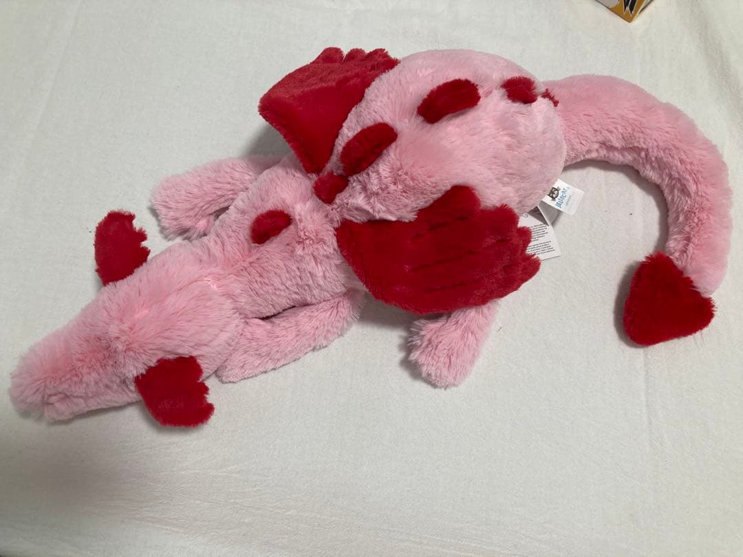 新品  Heart Dragon 赤×ピンク バレンタイン