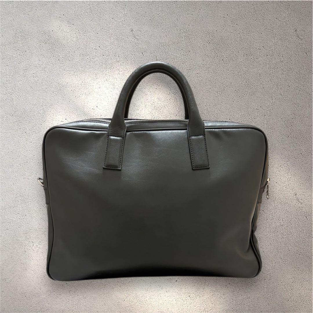 Paul Smith ブラックビジネスバッグ ブリーフケース 2way 2層式