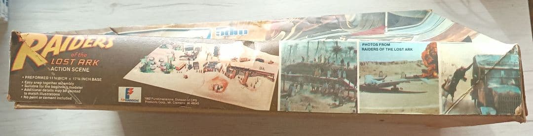 インディ・ジョーンズ レイダース 失われたアーク 砂漠の追跡　プラモデル