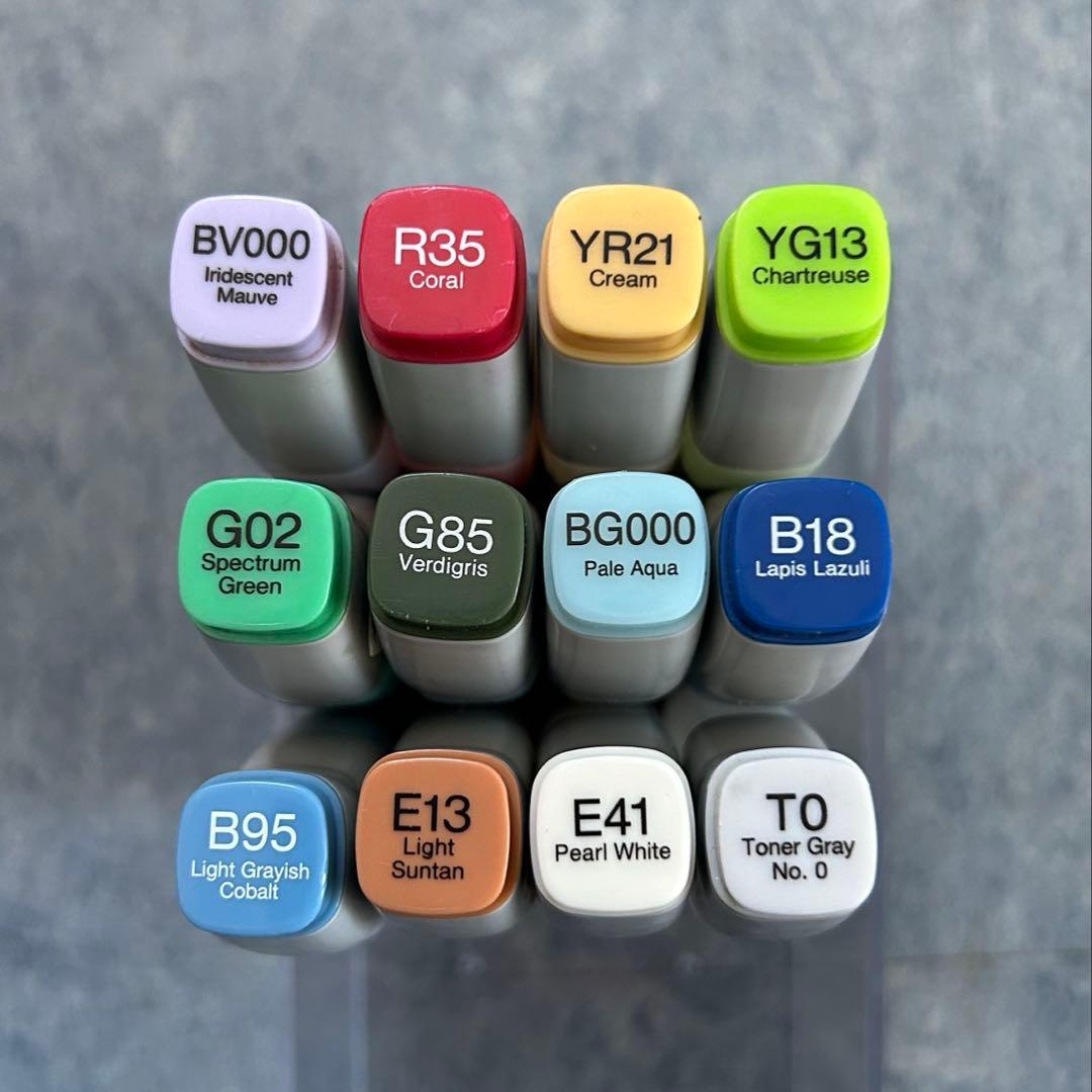 【中古品】 Too コピック バリオスインク 48本セット 被りなし