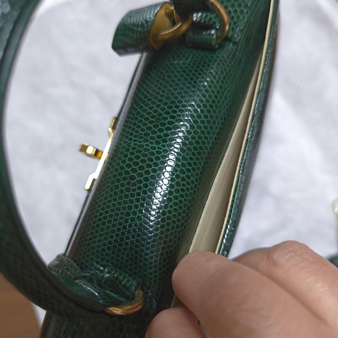 グリーン ハンドバッグ