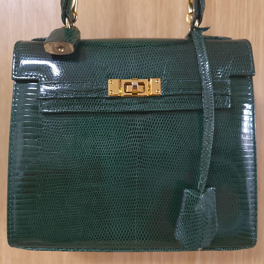 グリーン ハンドバッグ