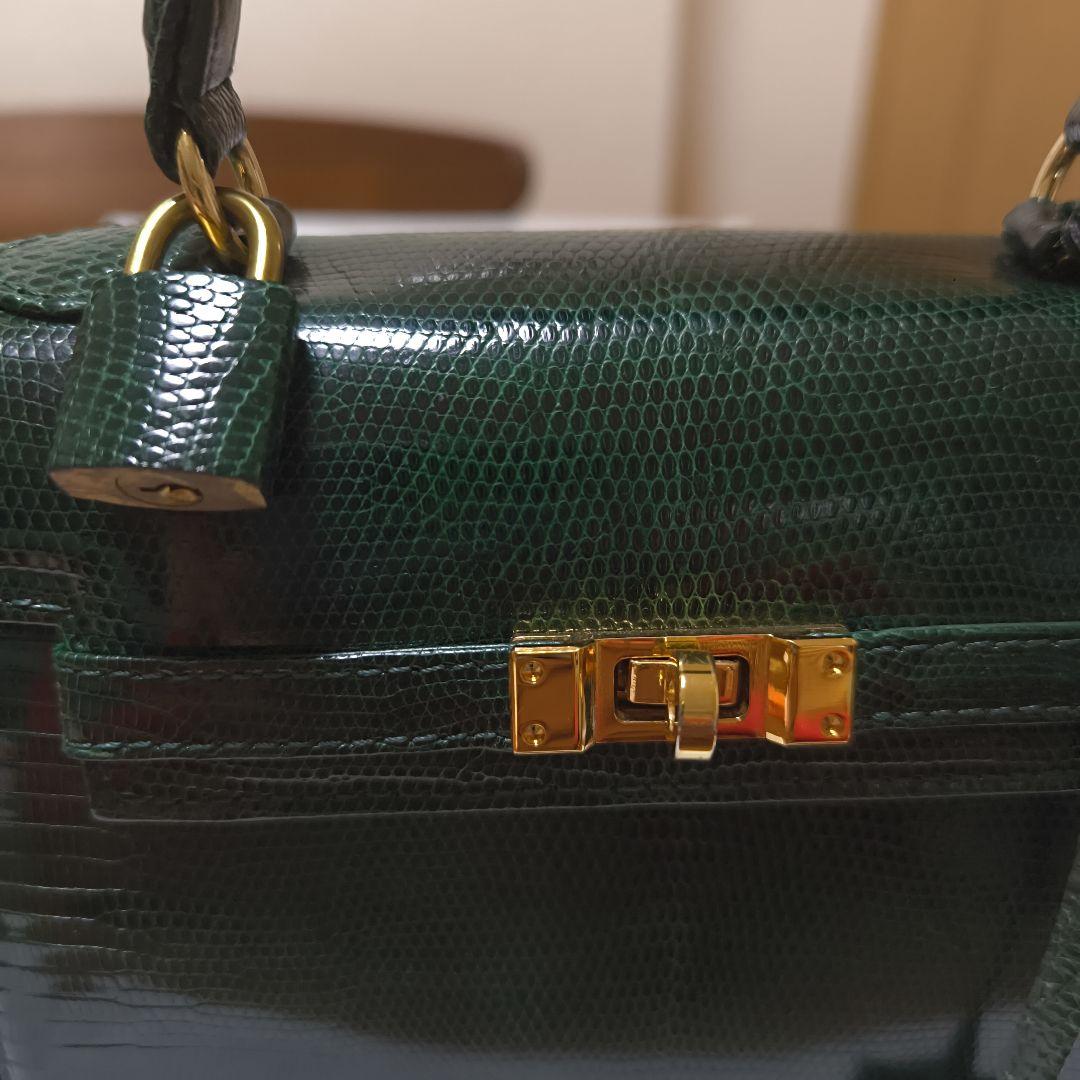 グリーン ハンドバッグ