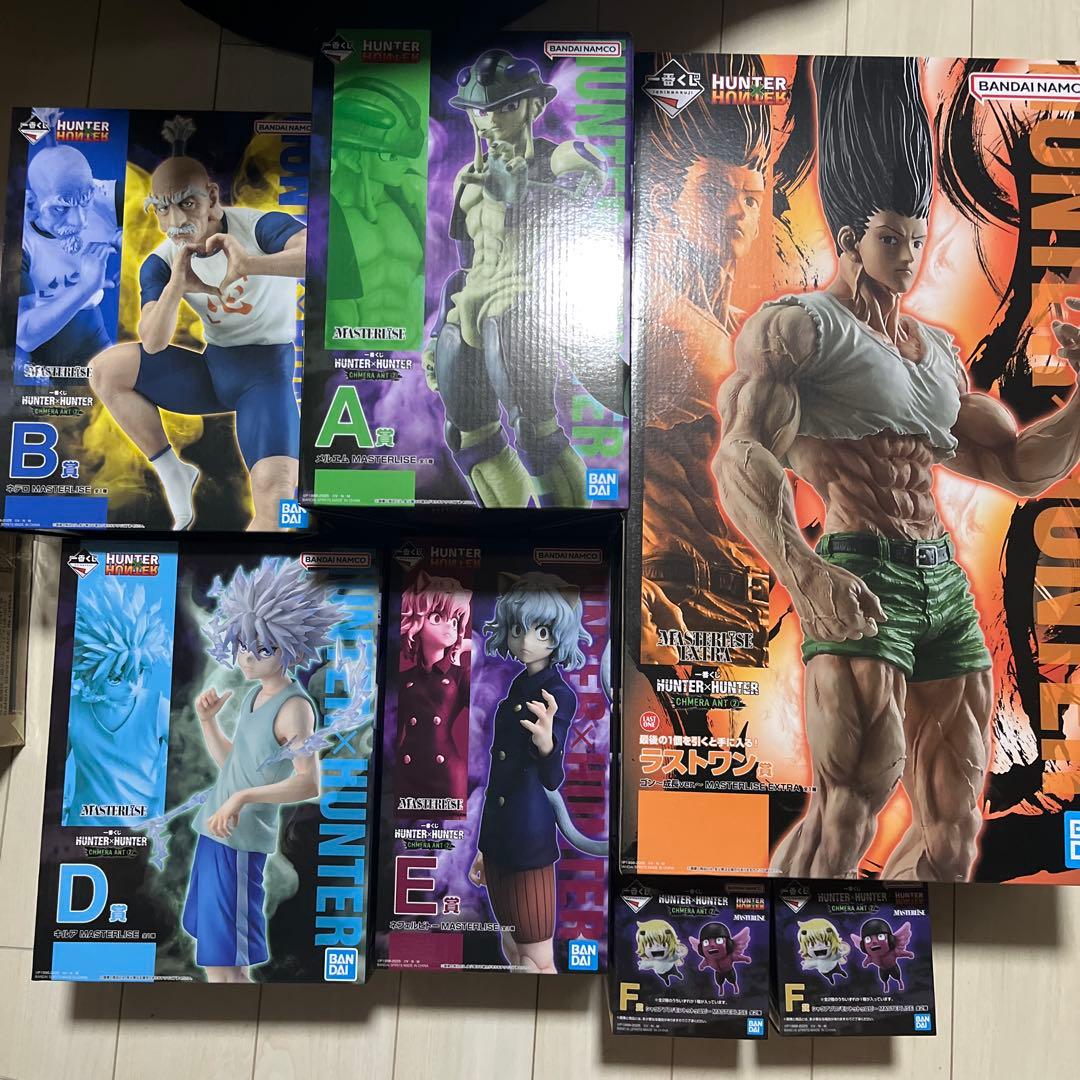 HUNTER×HUNTER 一番くじフィギュアA賞B賞D賞E賞F賞ラストワン賞