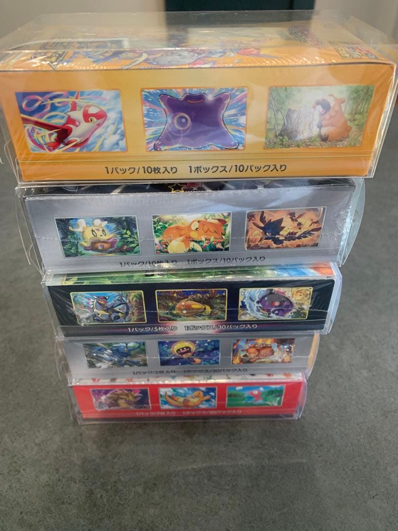 ポケモンカード 未開封box まとめ売り シュリンク付き 151