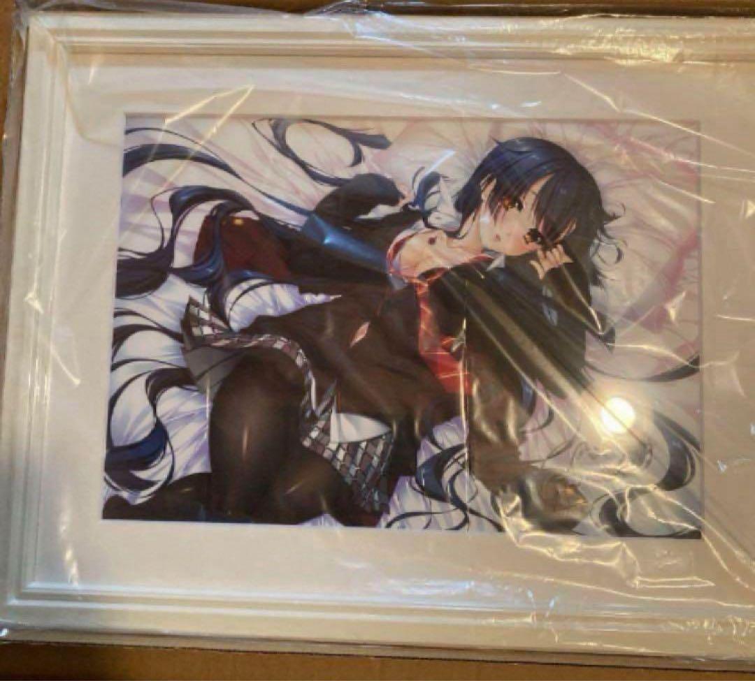 戦国恋姫 織田久遠信長　直筆サイン入り A3複製原画 放課後の過ごし方