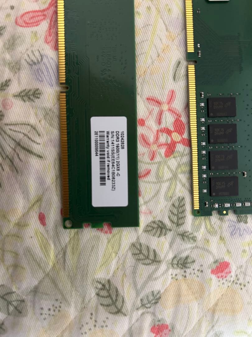 メモリモジュール8個セット (ジャンク)