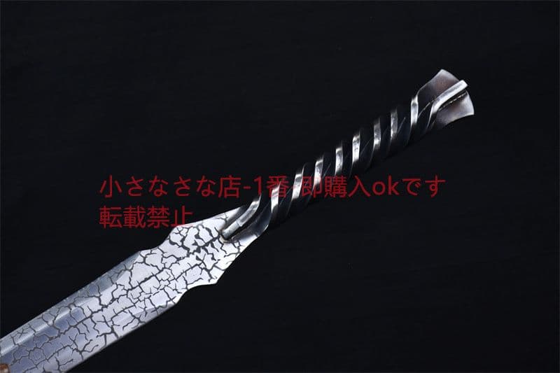奔雷の剣  古兵器 武具 刀装具 日本刀 模造刀 居合刀 一体の刀剣