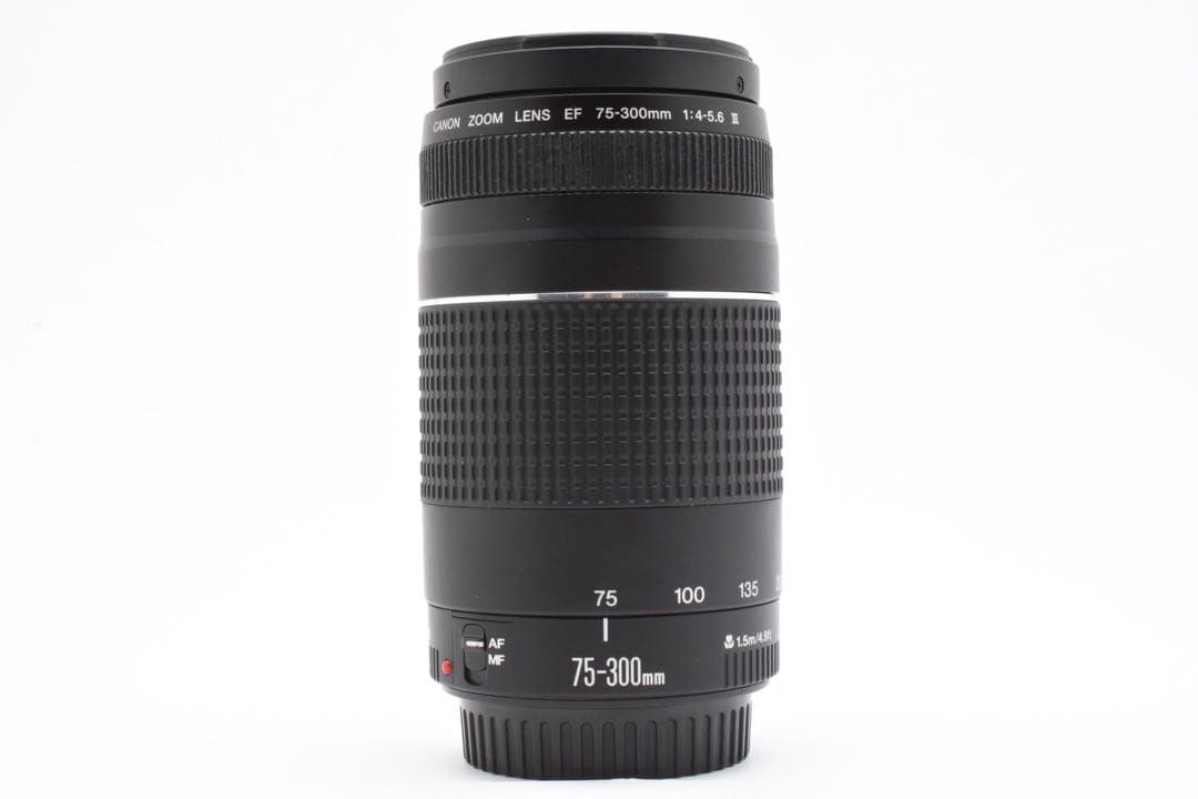 望遠レンズCANON EF 75-300mm F4-5.6 III