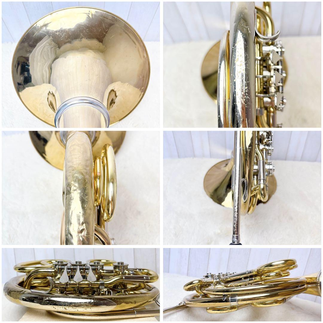 YAMAHA ヤマハ YHR-766 フルダブルホルン マウスピース付き