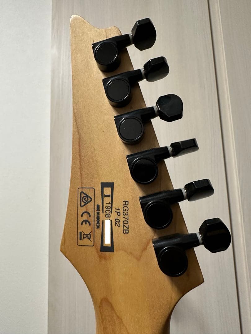 Ibanez RG370ZB-WK 2019年製　ゼロポイントシステム搭載