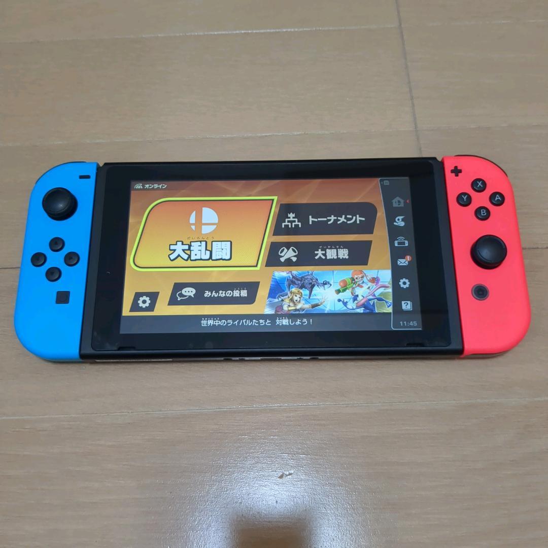 Nintendo Switch 本体　+　有線LANアダプター