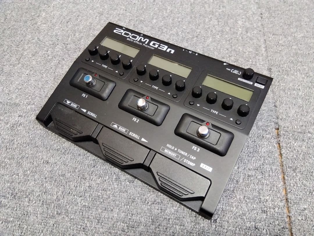 ZOOM G3n マルチエフェクター★動作確認済み!!