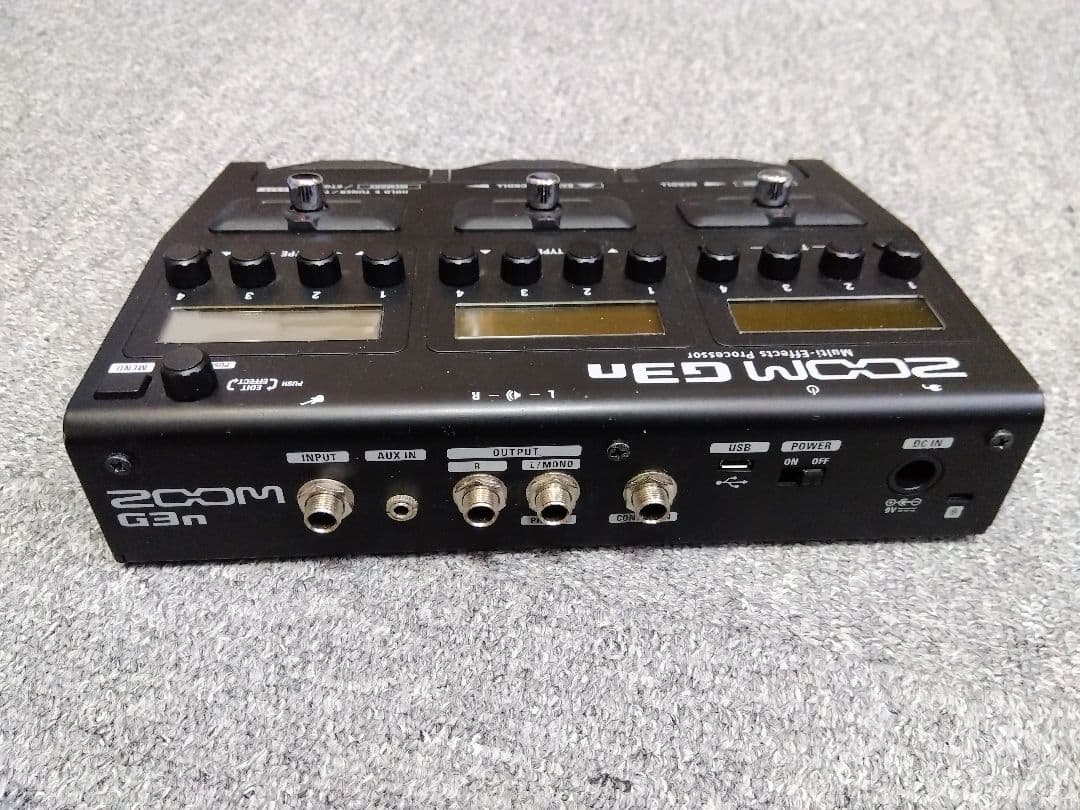 ZOOM G3n マルチエフェクター★動作確認済み!!