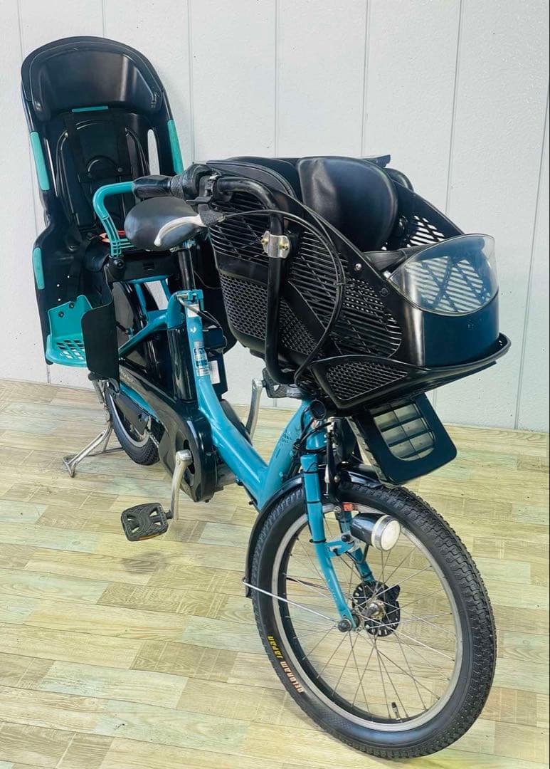 3150ブリヂストン8.7アンペア20インチ子供乗せ　電動アシスト自転車