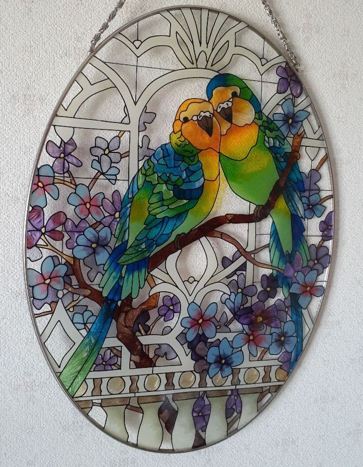 ガラス細工の飾り物