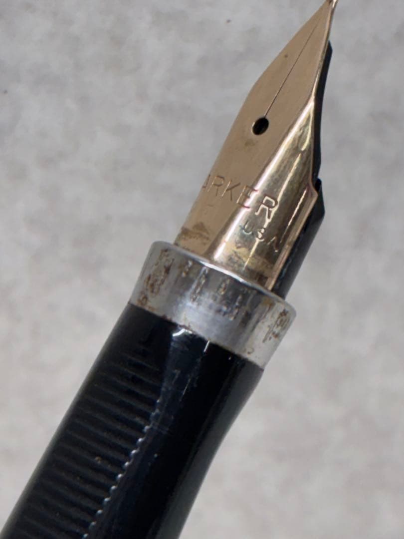 PARKER パーカー ペン先 14K スターリングシルバー 銀 万年筆