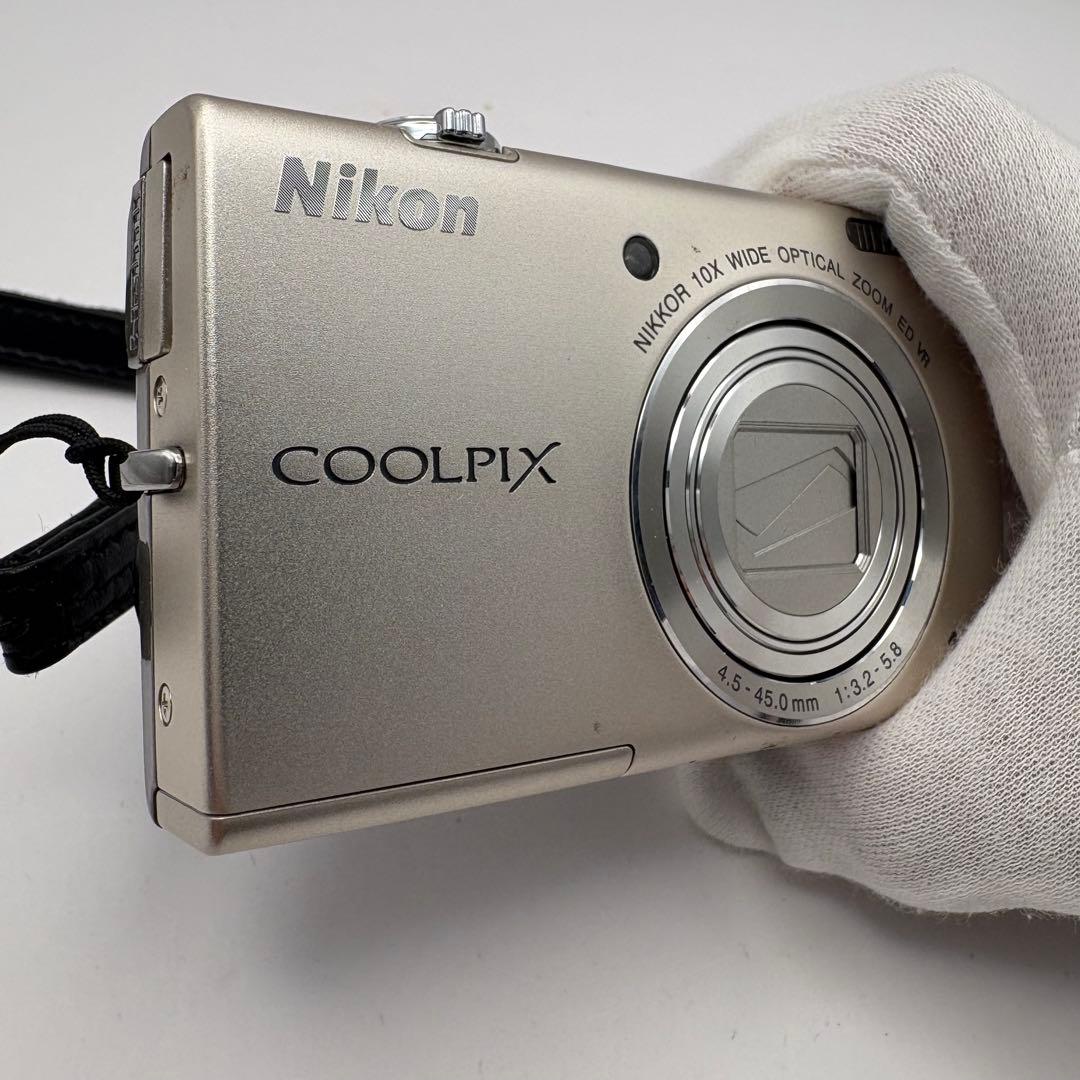 Nikon COOLPIX S6200 シルバー 10倍光学ズーム
