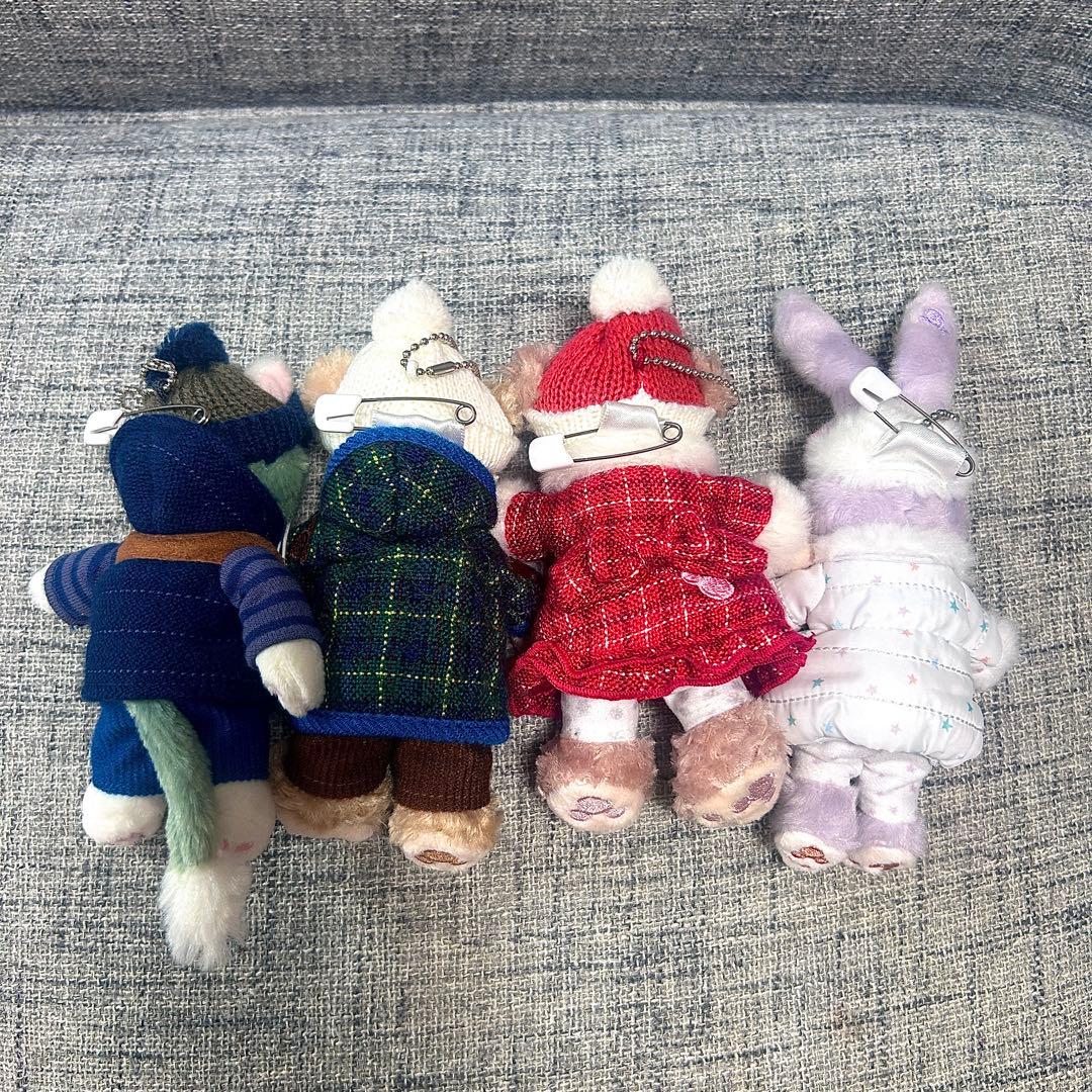 ダッフィー＆フレンズ ぬいぐるみバッジ 2018 トゥインクルウィンター