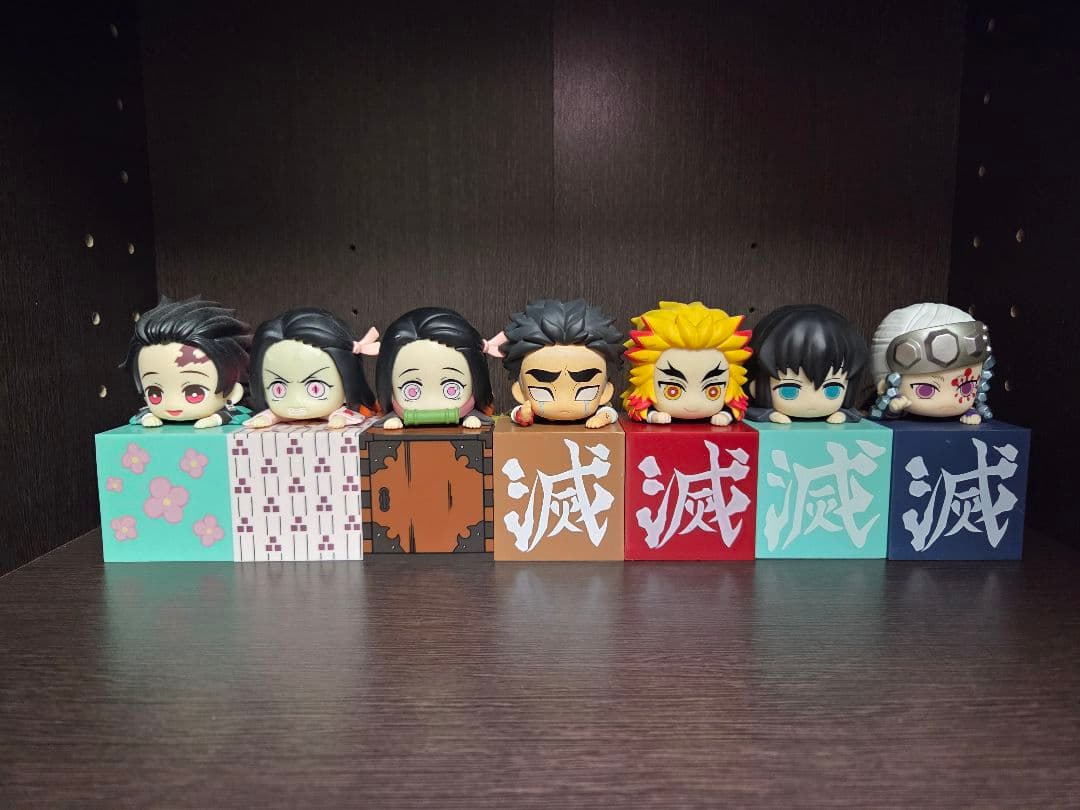 鬼滅の刃 ひっかけフィギュア 7体セット