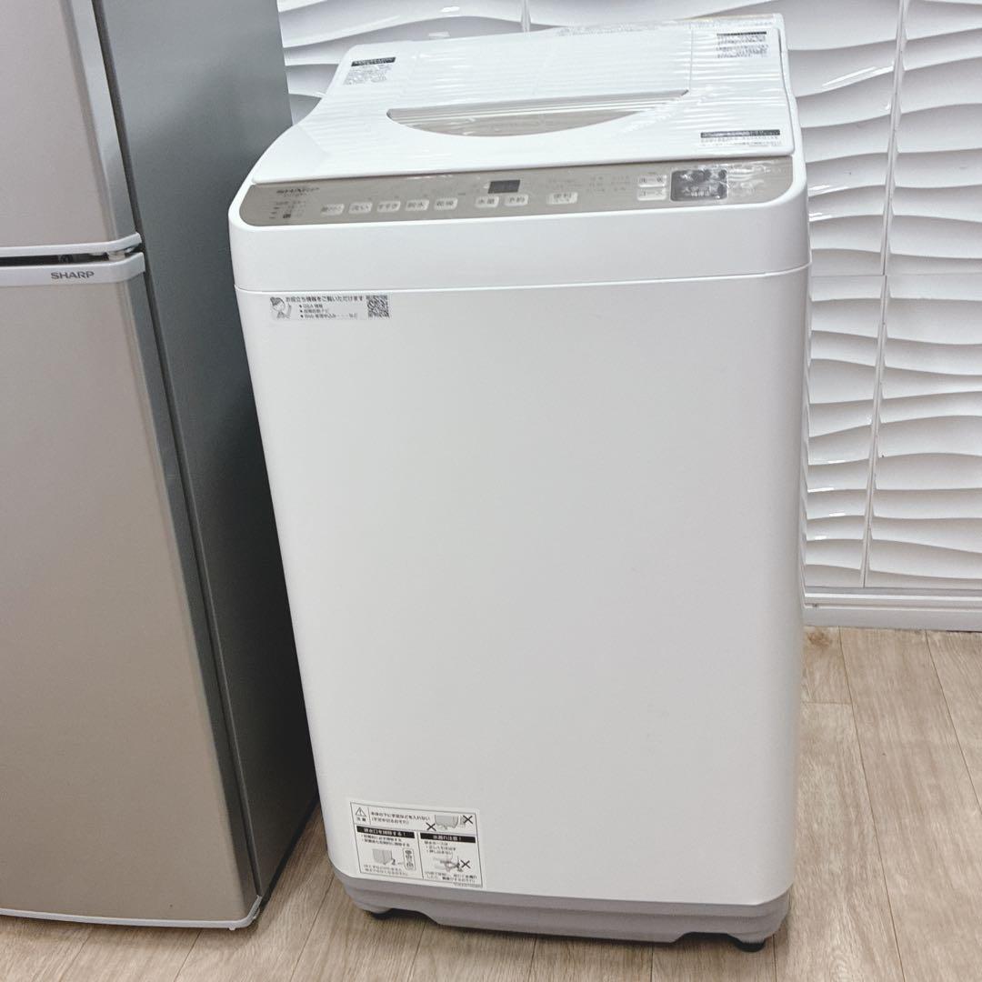 ◇大阪府 神戸市 配達無料！5ヶ月保証！◇高年式！◇シャープ◇冷蔵庫＆洗濯乾燥機
