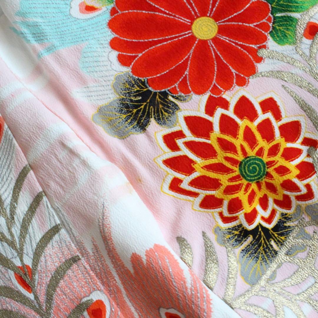 七五三 2歳 3歳 女の子 子供 アンティーク 着物 被布 セット