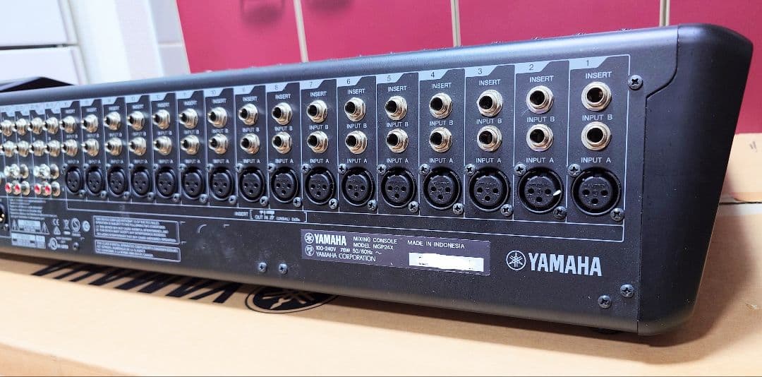 YAMAHA ヤマハ MGP24X ミキサー 電源コード/変換プラグ/元箱付き