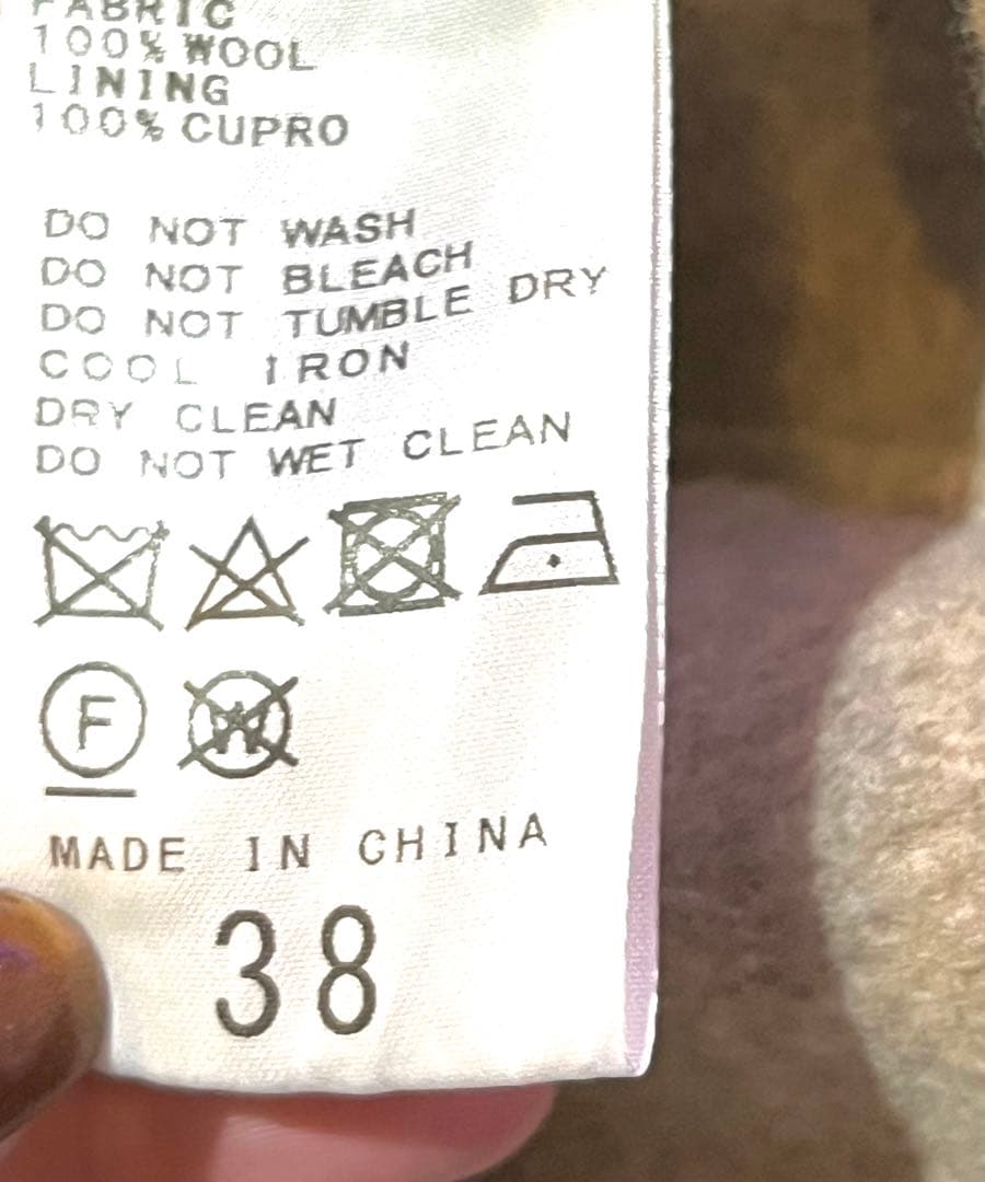 PLAGE 2023AW ハミルトンマニッシュジャケット　コート　美品　ベージュ