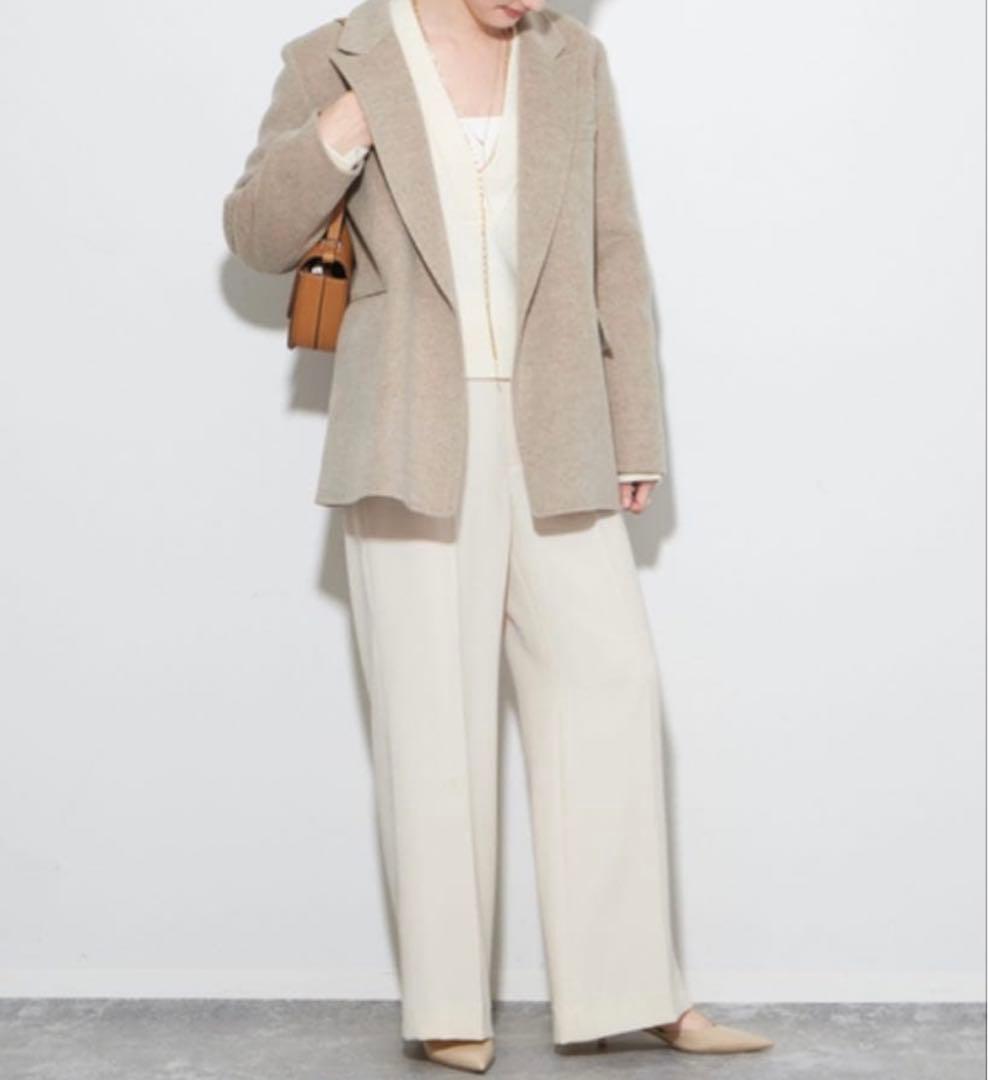 PLAGE 2023AW ハミルトンマニッシュジャケット　コート　美品　ベージュ