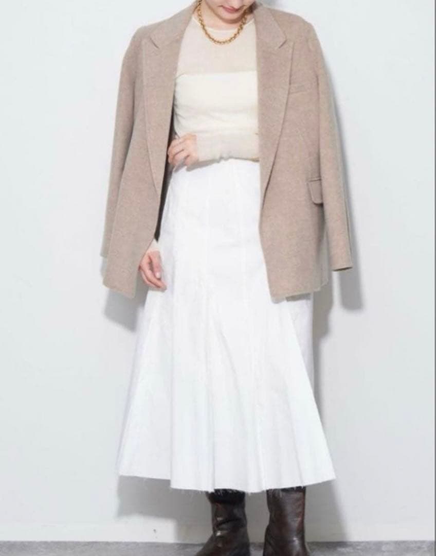 PLAGE 2023AW ハミルトンマニッシュジャケット　コート　美品　ベージュ