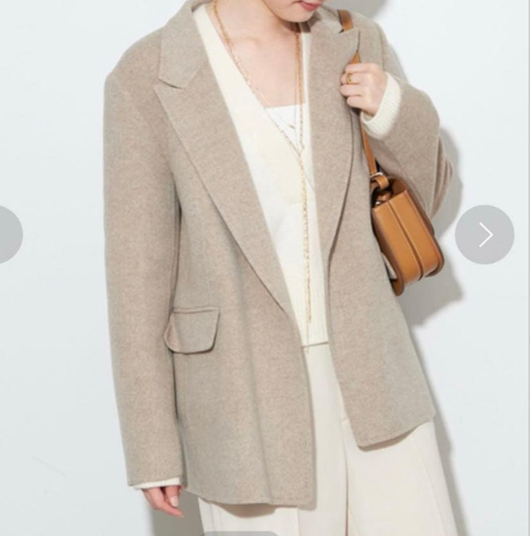 PLAGE 2023AW ハミルトンマニッシュジャケット　コート　美品　ベージュ