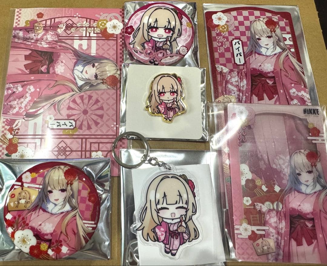 あ*ろ様 nikke ゲオ　バイパー　トレーディング商品セット