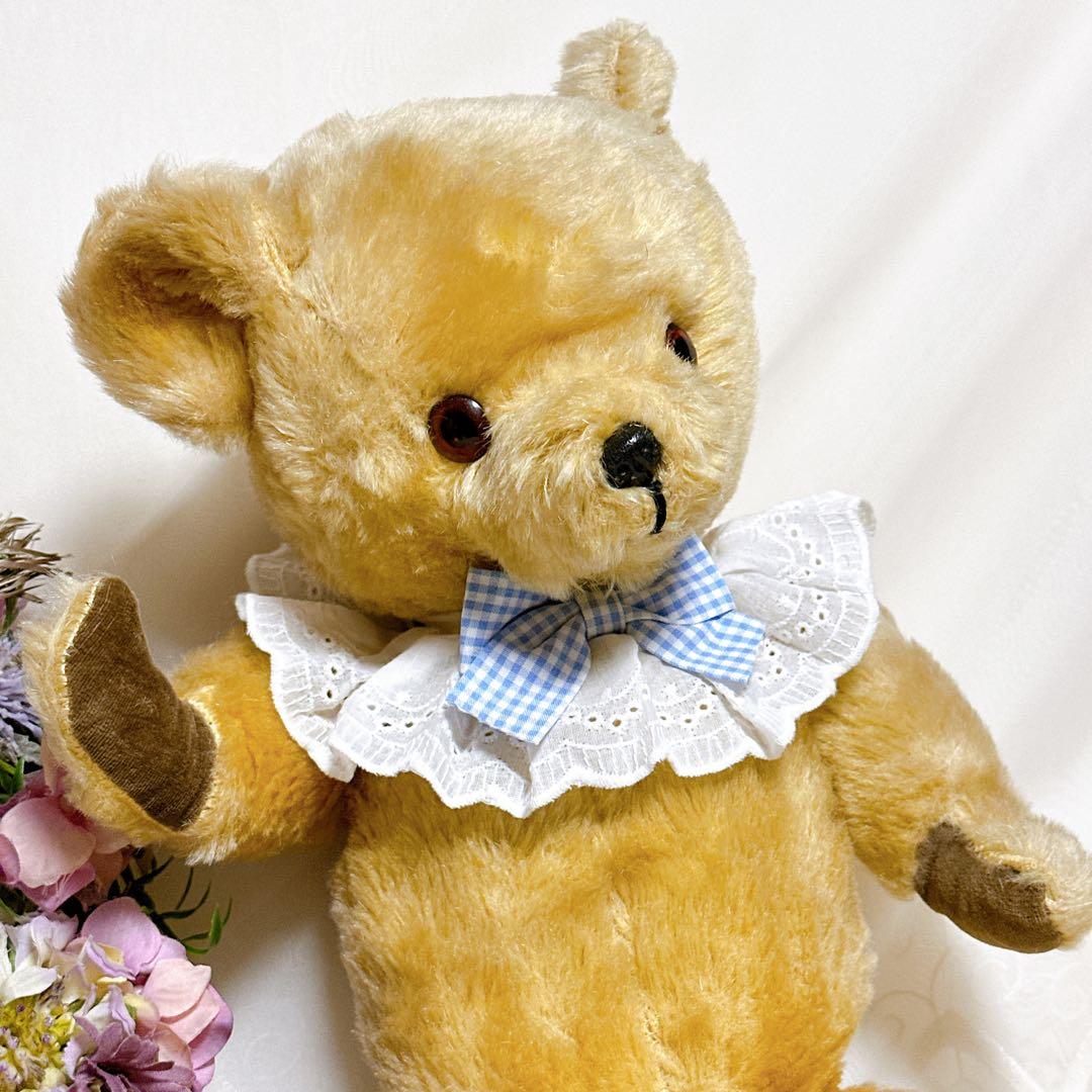 ❤️ペディグリー❤️綺麗なアンティークベア　イギリス　テディベア　ビンテージ