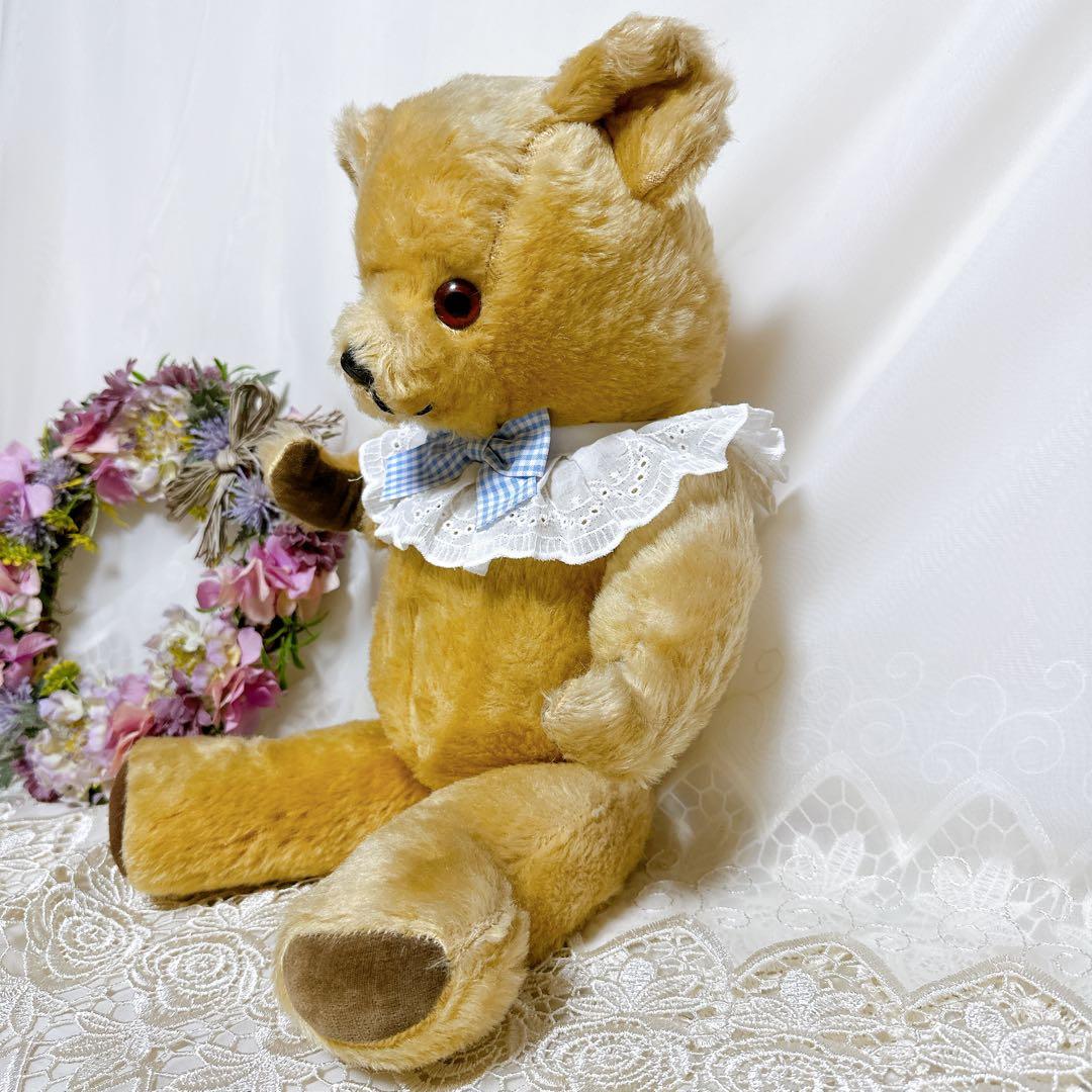 ❤️ペディグリー❤️綺麗なアンティークベア　イギリス　テディベア　ビンテージ