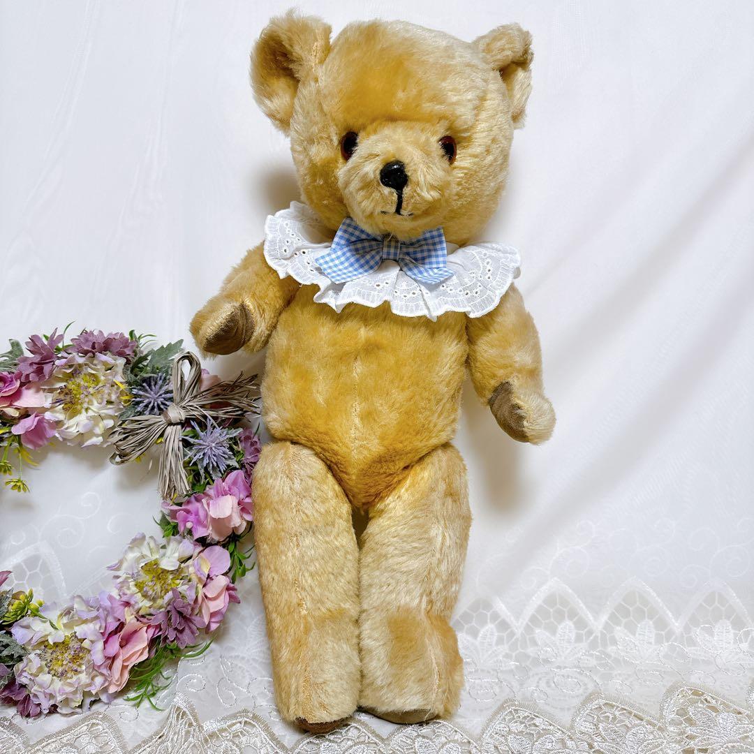 ❤️ペディグリー❤️綺麗なアンティークベア　イギリス　テディベア　ビンテージ