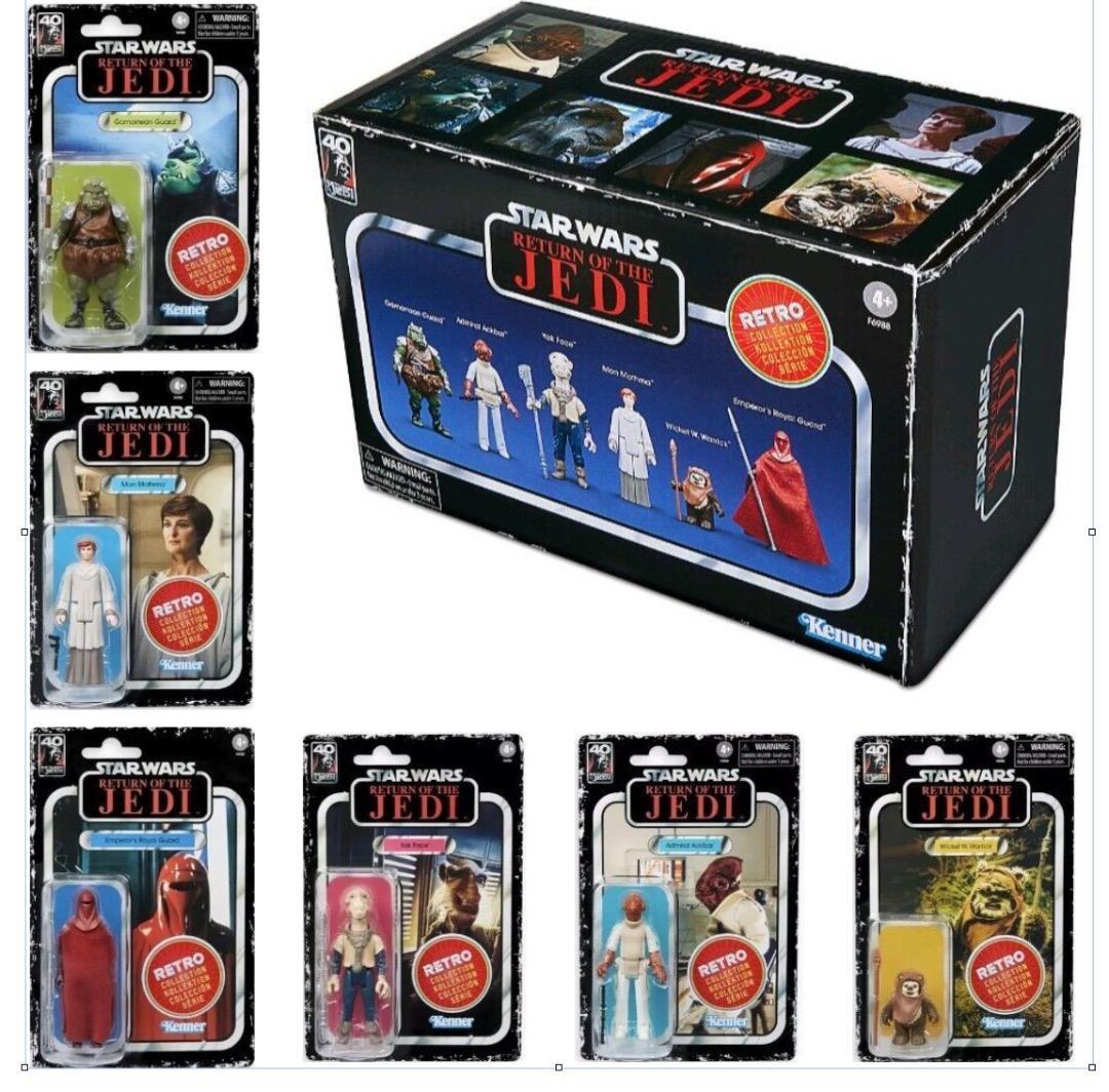 スターウォーズ レトロ コレクション ジェダイの帰還 6体マルチパック