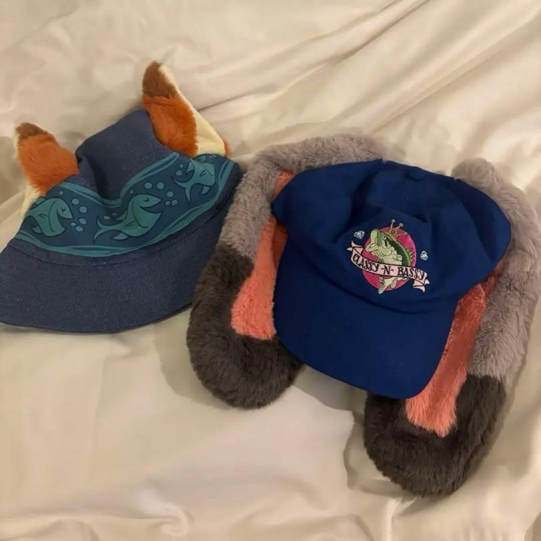 東京ディズニーリゾート ズートピア ニック ジュディ 帽子 2個セット