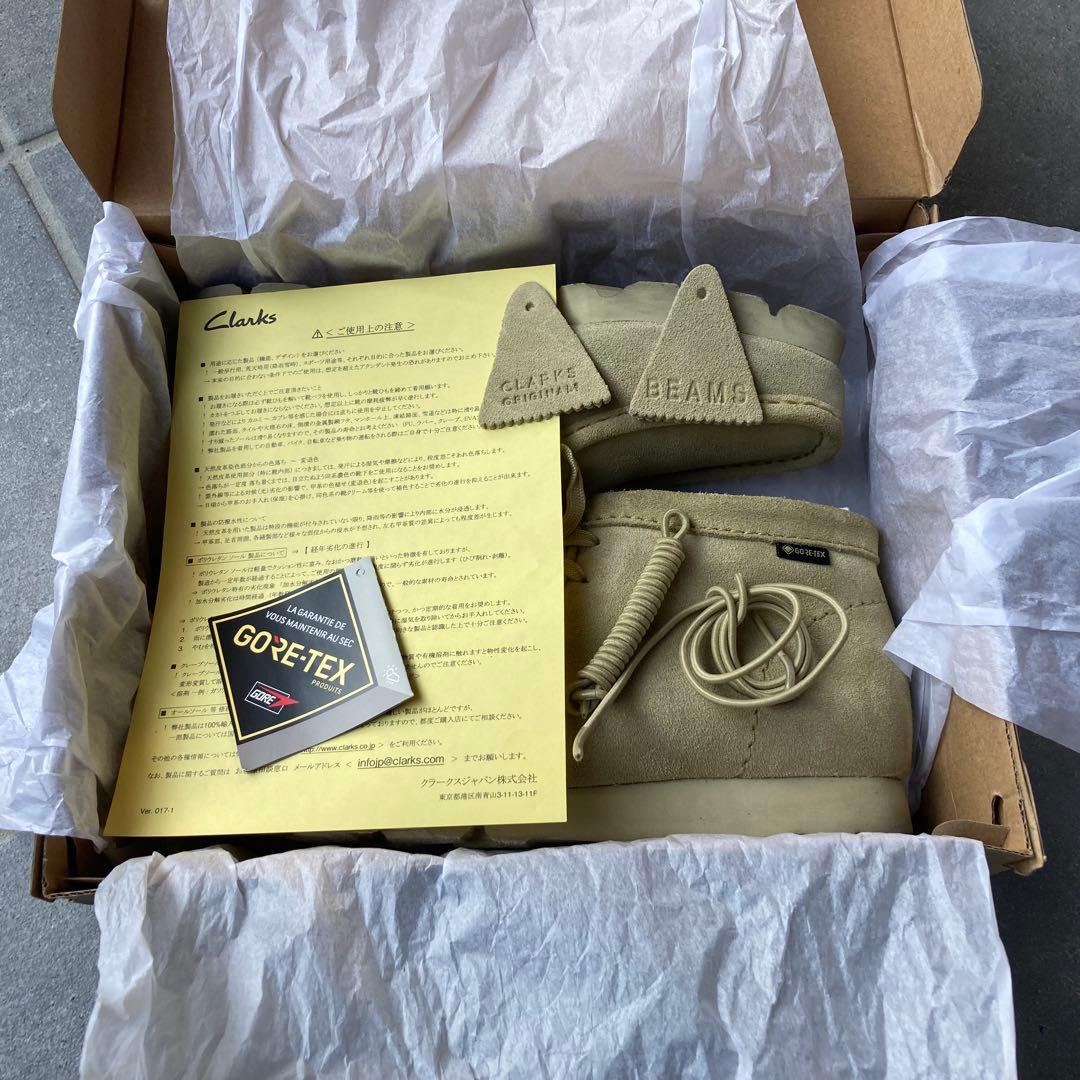 CLARKS Wallabee GORE-TEX×BEAM 25cm UK6.5