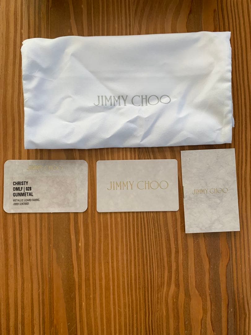 ◆未使用品◆ JIMMY CHOO CHRISTY ラウンドジップ　財布