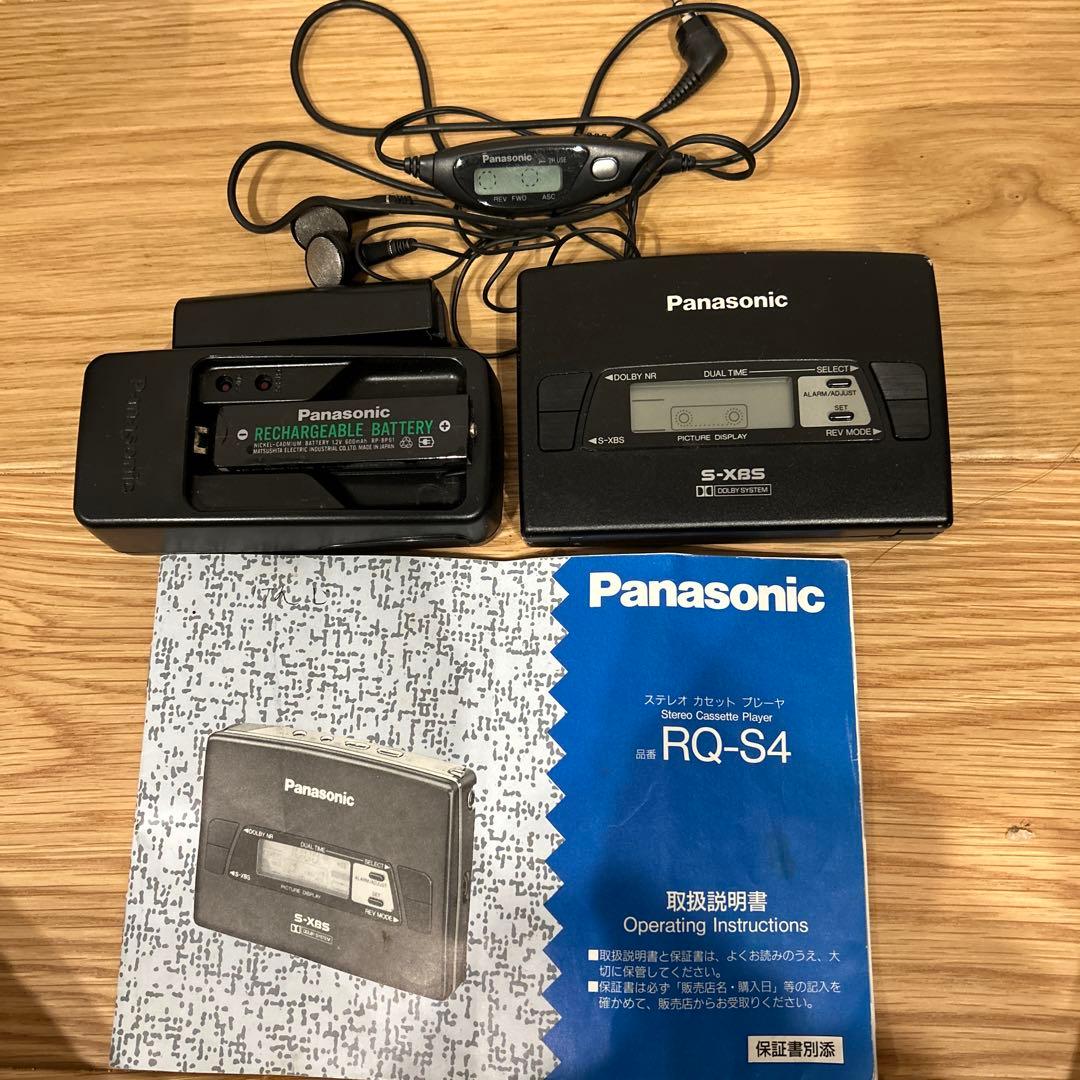パナソニック カセットプレーヤー RQ-S4 ジャンク品