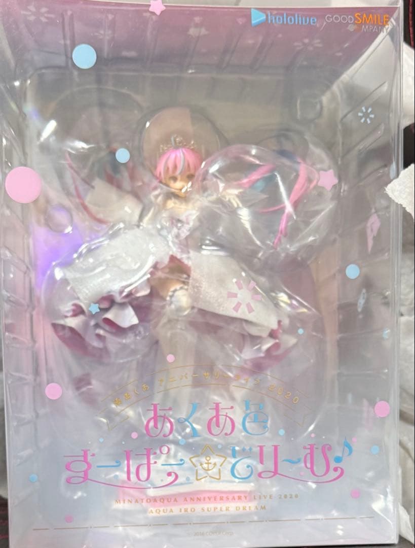 新品未開封！　湊あくあ あくあ色すーぱー☆どり～む♪ 1/7スケールフィギュア