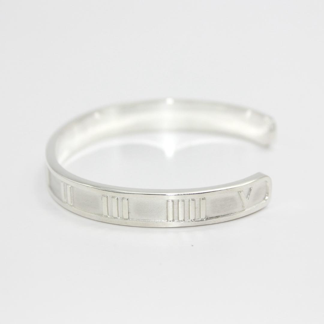 美品 Tiffany&Co. ティファニー アトラス バングル SV925