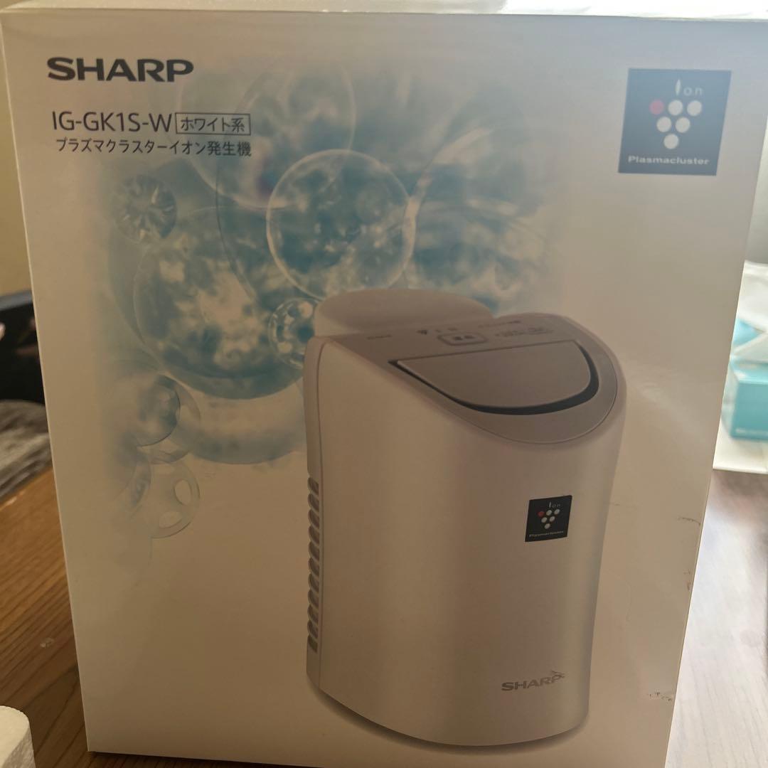 SHARPプラズマクラスター　　IG-GK1S-W ホワイト系