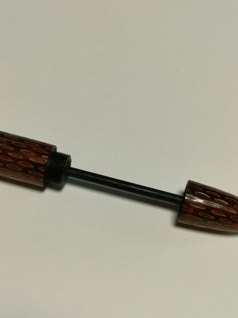 《*え様 四菱　万年筆　14KT 鎌倉彫　ペン先14金　R14K