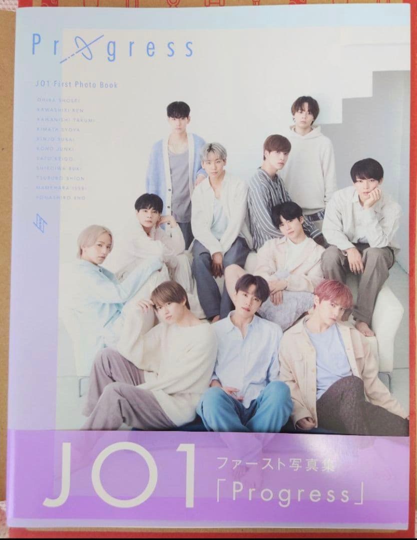 JO1 Progress 写真集 鶴房汐恩 / 大平祥生 直筆サイン チェキ