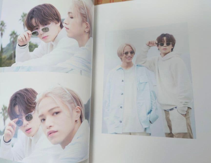 JO1 Progress 写真集 鶴房汐恩 / 大平祥生 直筆サイン チェキ